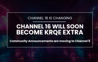 Channel 16 Is Changing Channel 16 Is Changing